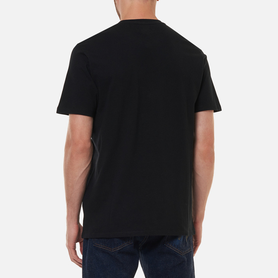 Мужская футболка Edwin Intertwined Black Garment Washed