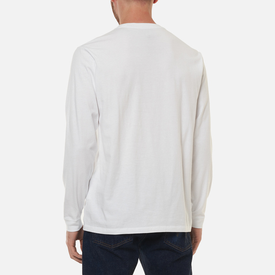 Мужской лонгслив Edwin Map White Garment Washed