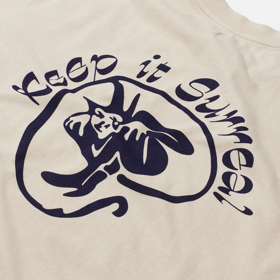 Мужская футболка Edwin Keep It Surreal Silver Grey Garment Washed