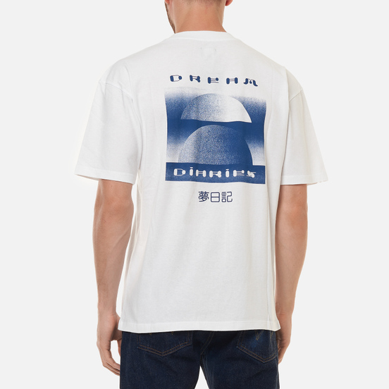 Мужская футболка Edwin Dream Diaries White Garment Washed