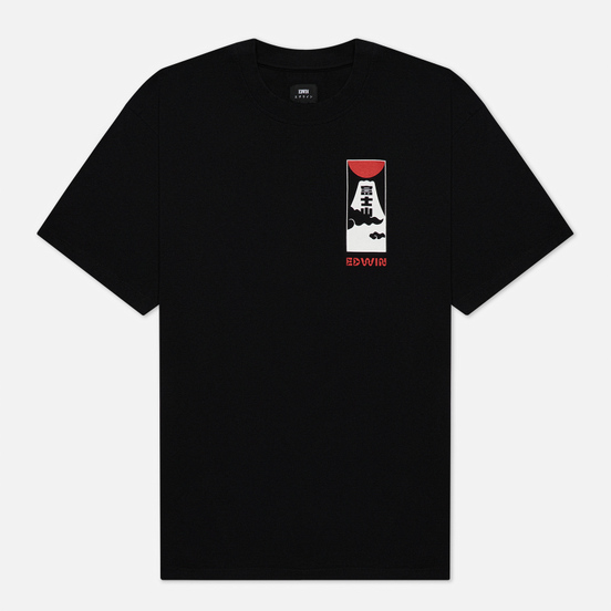 Мужская футболка Edwin Cloudy Black Garment Washed