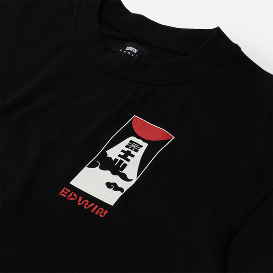 Мужская футболка Edwin Cloudy Black Garment Washed