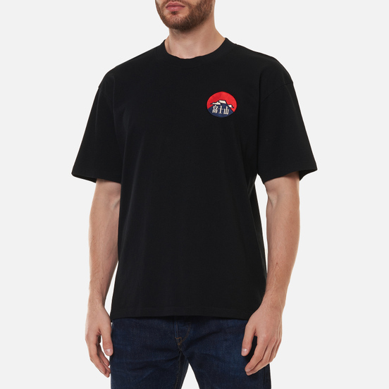 Мужская футболка Edwin Red Dawn Black Garment Washed