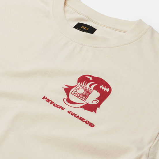 Мужской лонгслив Edwin Psychic Celluloid II Whisper White Garment Washed