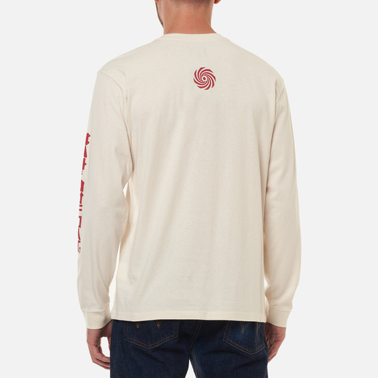 Мужской лонгслив Edwin Psychic Celluloid II Whisper White Garment Washed