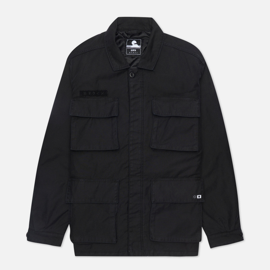 Мужская куртка Edwin Survival Lined Black Enzyme Washed