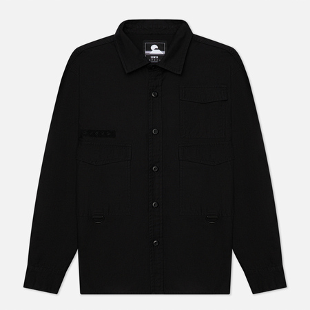 Мужская рубашка Edwin D-Ring Mili, цвет чёрный, размер M