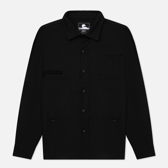 Мужская рубашка Edwin D-Ring Mili Black Enzyme Washed