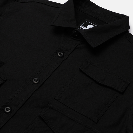 Мужская рубашка Edwin D-Ring Mili Black Enzyme Washed