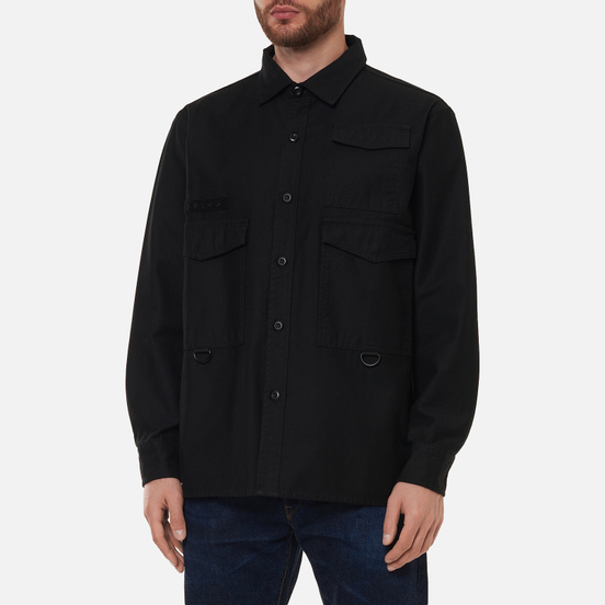 Мужская рубашка Edwin D-Ring Mili Black Enzyme Washed