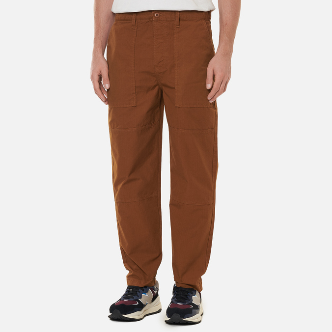 Мужские брюки Edwin, цвет коричневый, размер 36 I029716.0N5.GN Block - фото 4
