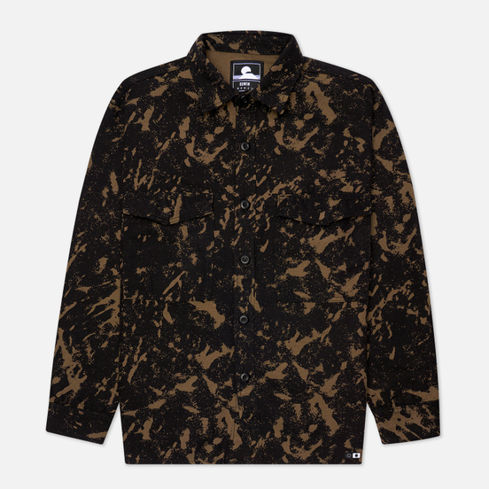 Мужская рубашка Edwin Big Panama Camo Grass All Over Print Garment Washed