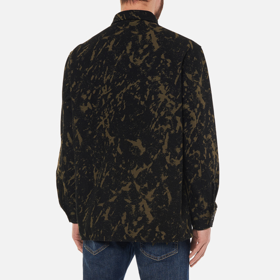 Мужская рубашка Edwin Big Panama Camo Grass All Over Print Garment Washed