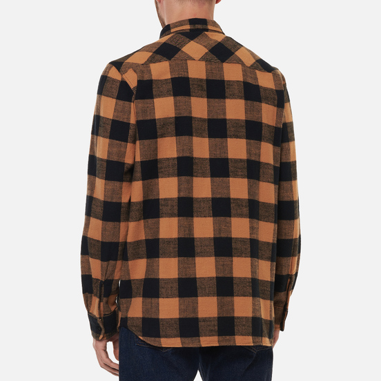 Мужская рубашка Edwin Labour Heavy Flannel Brushed Rabbits Garment Washed