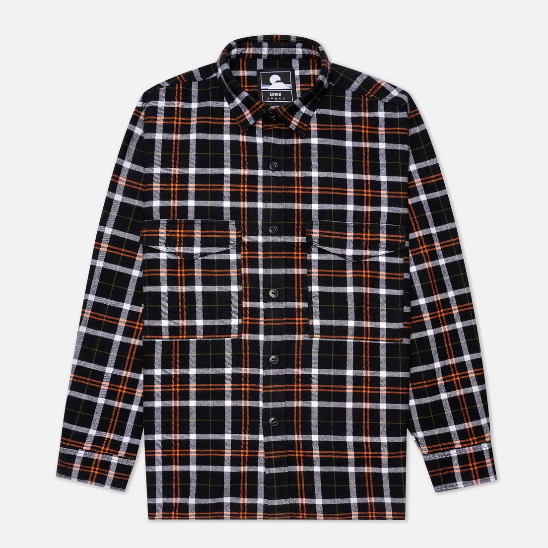 Edwin Мужская рубашка Big Heavy Flannel Brushed
