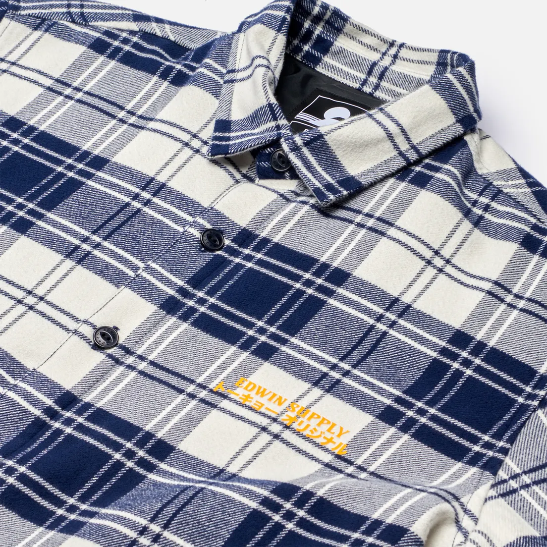 Edwin Мужская рубашка Sven Lined Mid Flannel Brushed