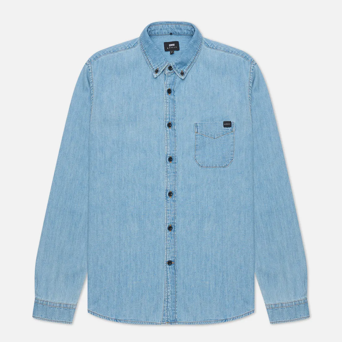 Edwin Мужская рубашка Standard Yoeme Cotton Denim