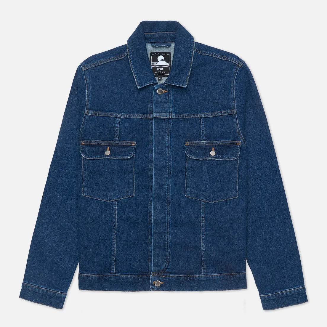 Edwin Мужская джинсовая куртка Halden CS Santo Domingo Denim 11.20 Oz