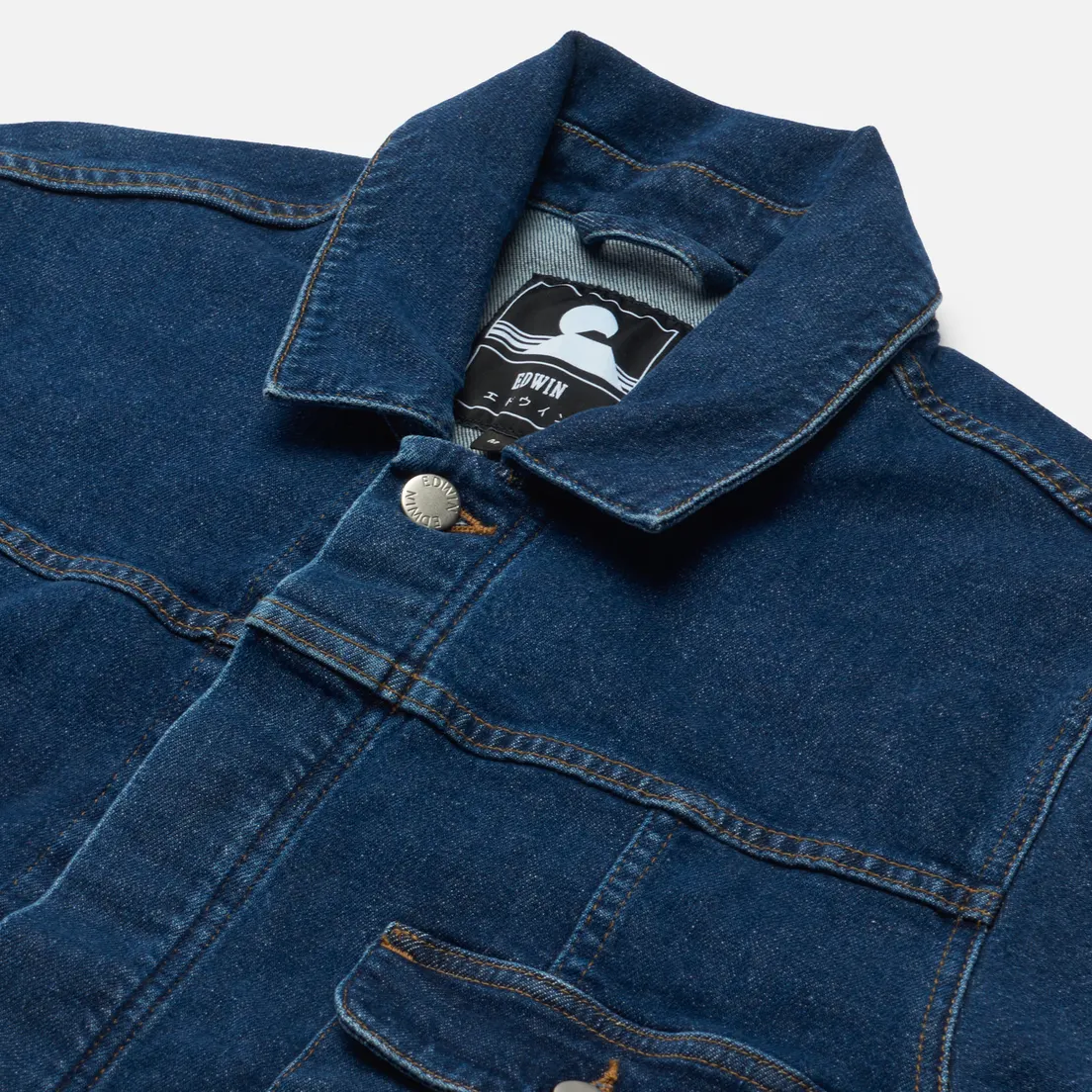 Edwin Мужская джинсовая куртка Halden CS Santo Domingo Denim 11.20 Oz