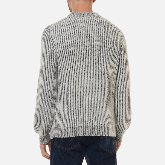 Мужской свитер Edwin Roni Crew Off White Garment Washed