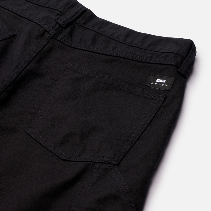 Мужские брюки Edwin, цвет чёрный, размер 34/32 I029812.89.67 Carpenter - фото 3