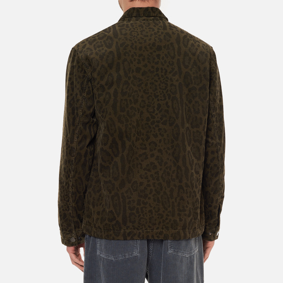 Мужская куртка Edwin Woodrow Lined Leopard All Over Print Garment Washed