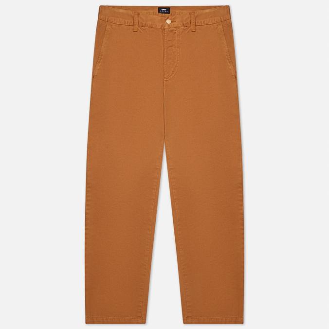 Мужские брюки Edwin, цвет коричневый, размер 36 I029823.0N5.GD Loose Chino - фото 1