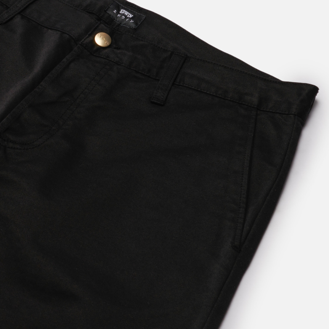 Мужские брюки Edwin, цвет чёрный, размер 30 I029823.89.GD Loose Chino - фото 2