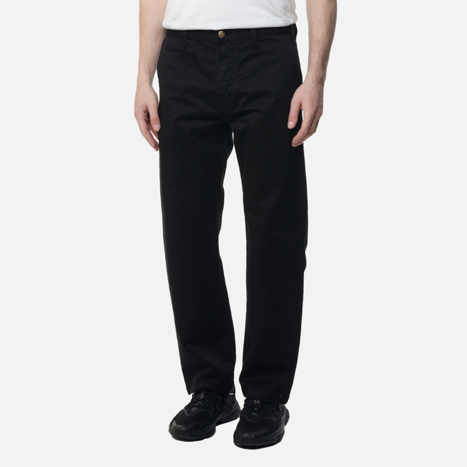 Мужские брюки Edwin, цвет чёрный, размер 30 I029823.89.GD Loose Chino - фото 4
