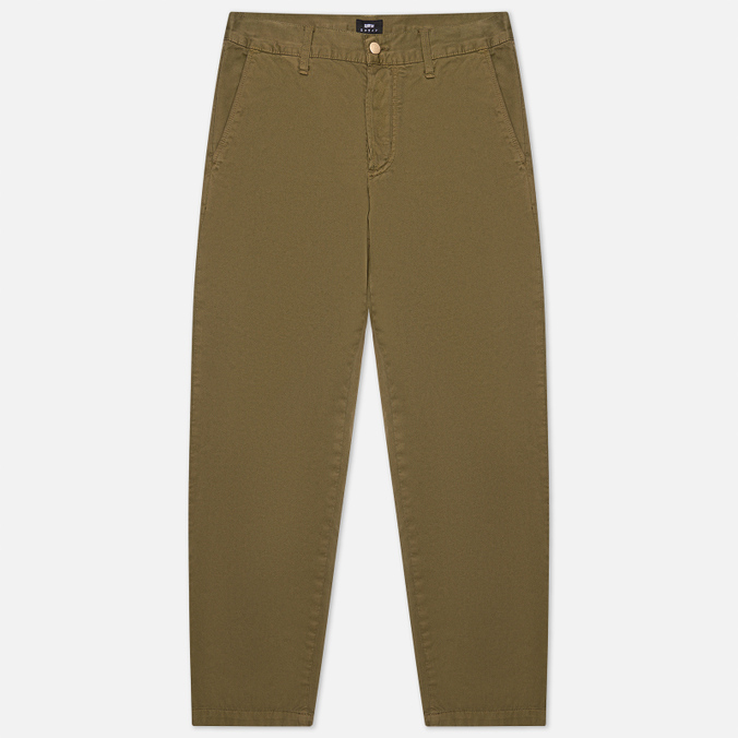 Мужские брюки Edwin, цвет оливковый, размер 29 I029823.UNG.GD Loose Chino - фото 1