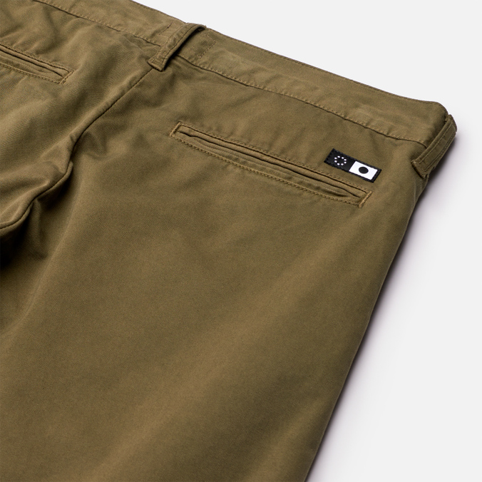 Мужские брюки Edwin, цвет оливковый, размер 29 I029823.UNG.GD Loose Chino - фото 3