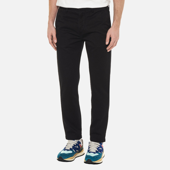 Мужские брюки Edwin Regular Chino Black Garment Dyed
