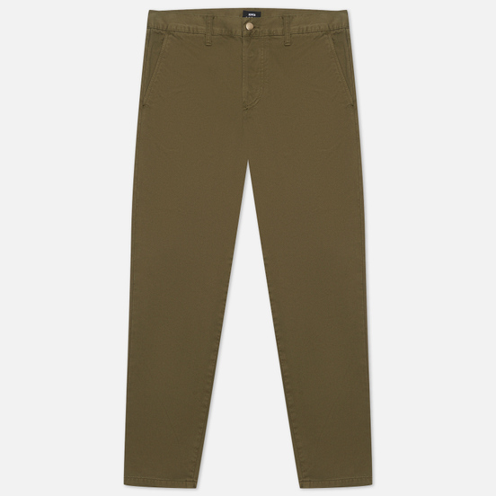 Мужские брюки Edwin Regular Chino Uniform Green Garment Dyed