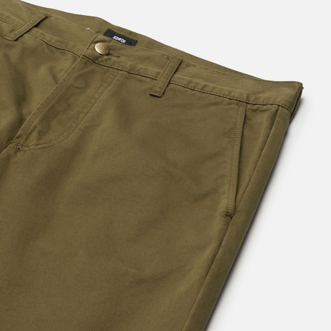 Мужские брюки Edwin, цвет оливковый, размер 31 I029824.UNG.GD Regular Chino - фото 2