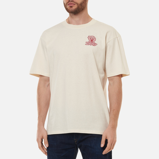 Мужская футболка Edwin Office Tako Whisper White Garment Washed