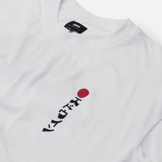 Мужская футболка Edwin Kamifuji White Garment Washed