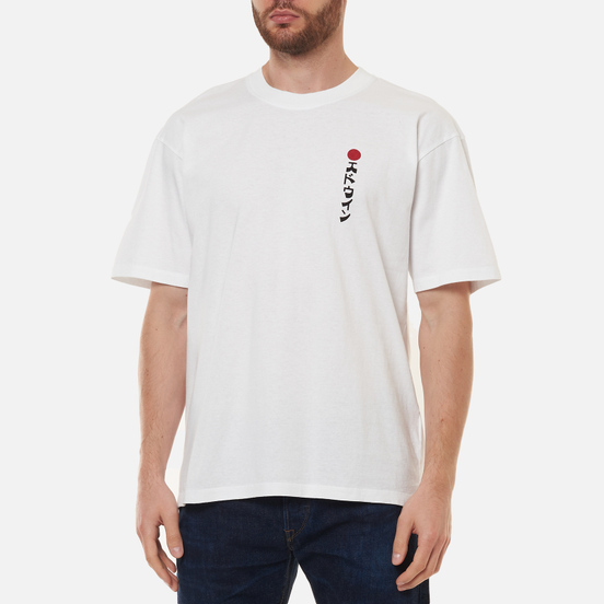 Мужская футболка Edwin Kamifuji White Garment Washed