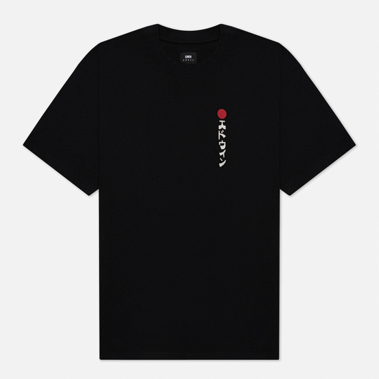 Мужская футболка Edwin Kamifuji Black Garment Washed