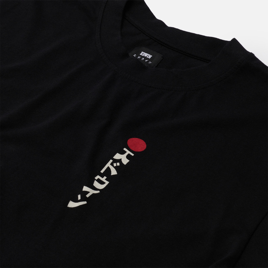 Мужская футболка Edwin Kamifuji Black Garment Washed