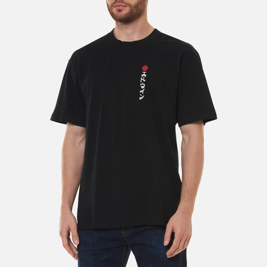 Мужская футболка Edwin Kamifuji Black Garment Washed