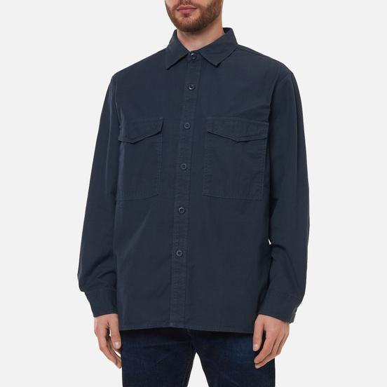 Мужская куртка Edwin Big Ripstop French Navy Garment Dyed Enzyme Wash