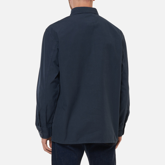 Мужская куртка Edwin Big Ripstop French Navy Garment Dyed Enzyme Wash