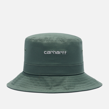  Панама Carhartt WIP Script, цвет зелёный, размер L-XL