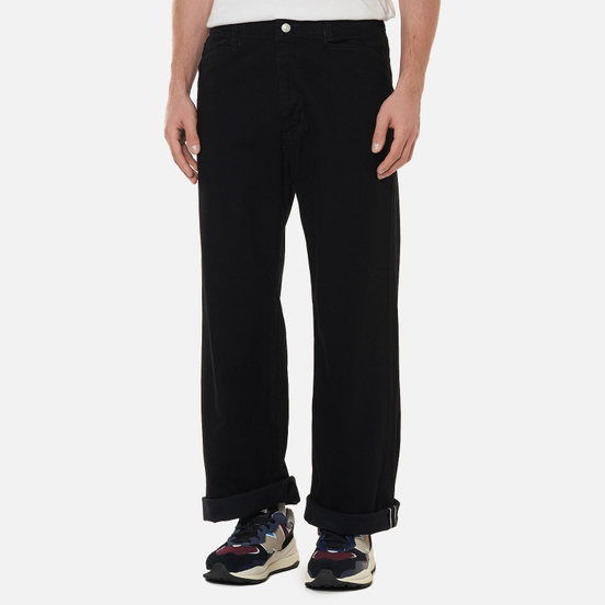 Мужские джинсы Edwin Wide Kaihara Black x White Selvage 11 Oz Black Rinsed