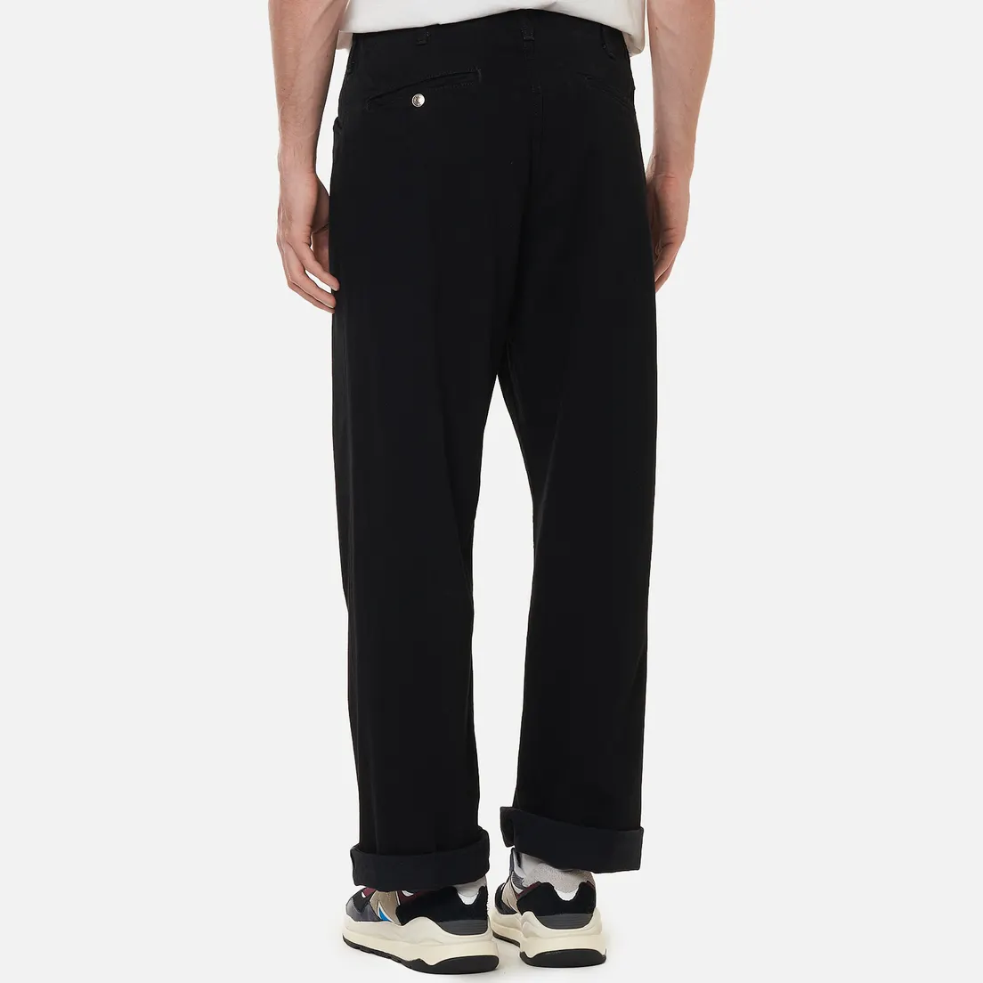 Edwin Мужские джинсы Wide Kaihara Black x White Selvage 11 Oz