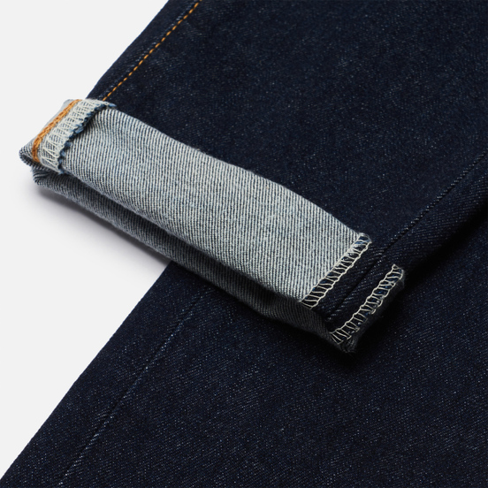 Мужские джинсы Edwin Slim Tapered Kaihara Organic Stretch Denim Blue Rinsed