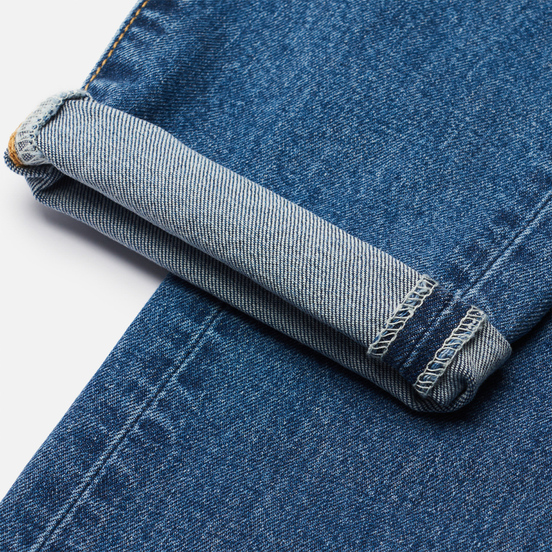 Мужские джинсы Edwin Slim Tapered Kaihara Organic Stretch Denim Blue Mid Used
