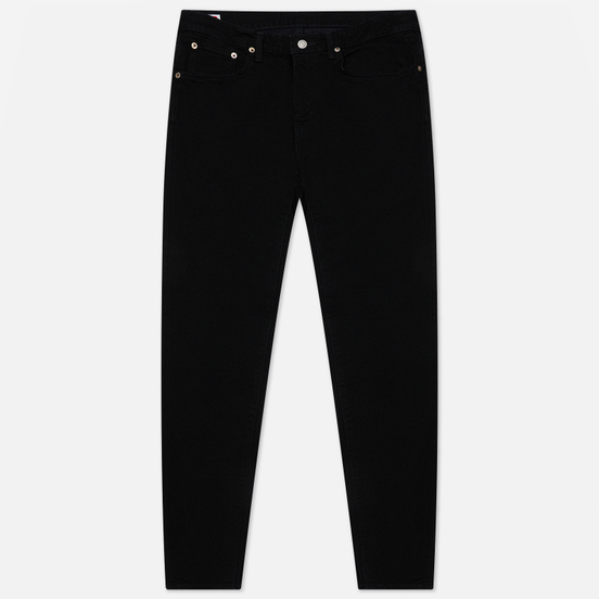 Мужские джинсы Edwin Slim Tapered Kaihara Organic Stretch Black Denim Black Rinsed