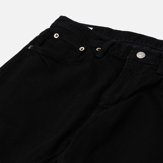 Мужские джинсы Edwin Slim Tapered Kaihara Organic Stretch Black Denim Black Rinsed