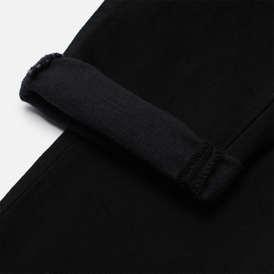 Мужские джинсы Edwin Slim Tapered Kaihara Organic Stretch Black Denim Black Rinsed